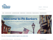 Tablet Screenshot of pabanker.com
